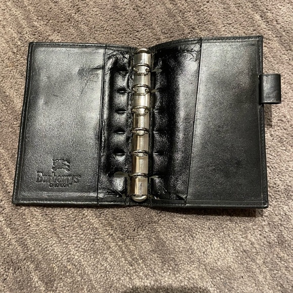 - ♥️Burberry ♥️Canvas Leather Beige Multicolor Black, with dust bag - Picture 5 of 7